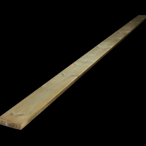 ​ Terrassebrædder GDS glat fyr trykimprægneret 25 x 100 mm x 3,6M