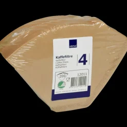 Abena kaffefilter 1x4 ubleget 200 stk