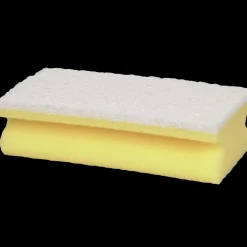Abenra skuresvamp med slibekorn 7x15 cm hvid