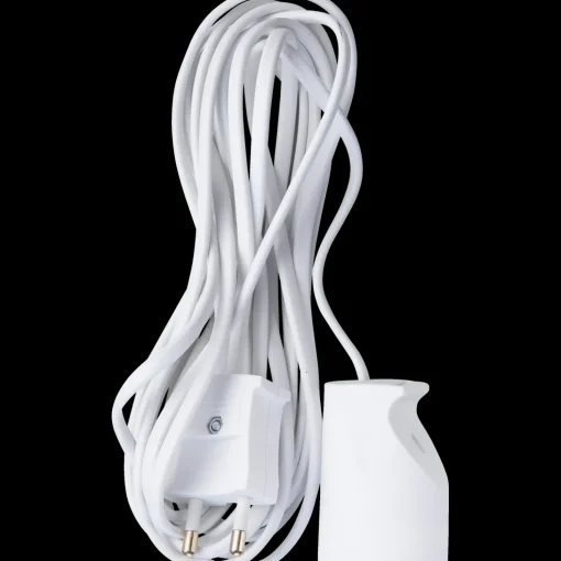 Adaptorkabel m/børnesikring 5 m hvid