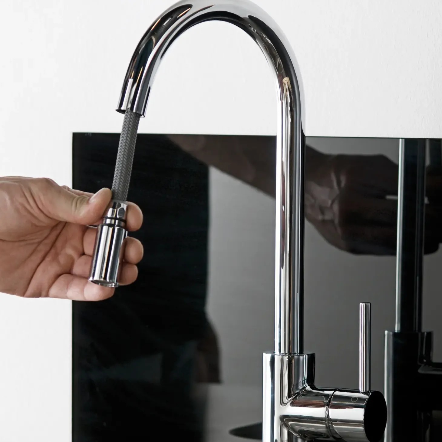 Adora Imperia flex køkkenarmatur m/udtræk U-tud krom