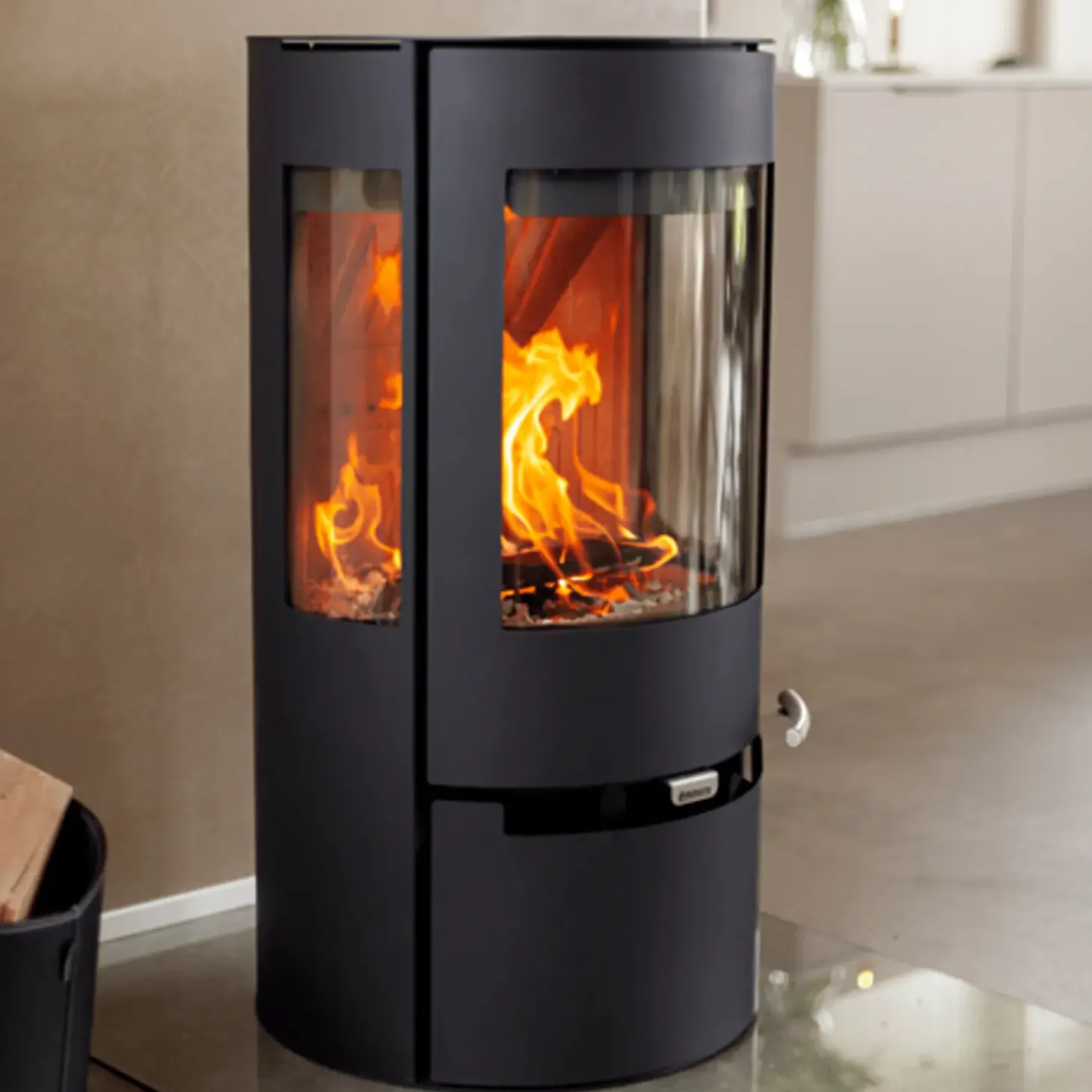 Aduro 9 brændeovn m. skuffe og Aduro-tronic