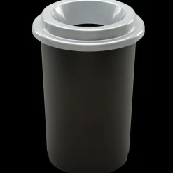 Affaldsspand eco 50 liter, grå låg