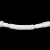 Afløbsslange t/håndvask flexibel 1 1/4"x32/40 mm hvid