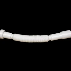 Afløbsslange t/håndvask flexibel 1 1/4"x32/40 mm hvid