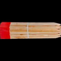Afsætningspæle m/rød top Ø25x600 mm