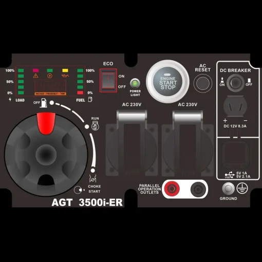 AGT Inverter Generator – 3500I - 3,5 kW 230V