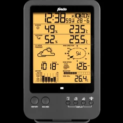 Alecto WS-4700 Professionel vejrstation med trådlås sensor sort