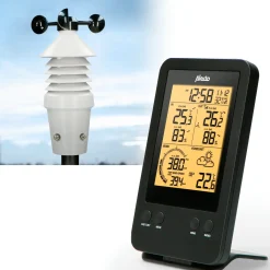 Alecto WS-3400 professionel vejrststion med tråløs sensor sort