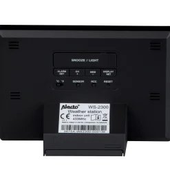 Alecto WS-2300 vejrstation med trådlås sensor sort