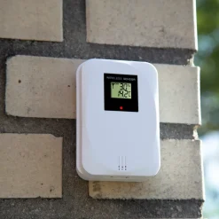 Alecto WS-1700 vejrstation med trådløs sensor sølv