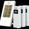 Alecto WS-1330 vejrstation med 3 sensorer hvid