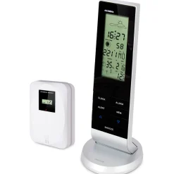 Alecto WS-1150 vejrstation med trådløs sensor sort/sølv
