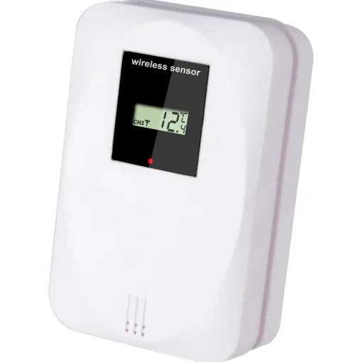 Alecto WS-1150 vejrstation med trådløs sensor sort/sølv