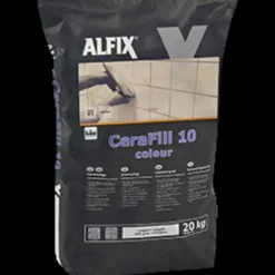Alfix CeraFill 10 Colour 20 kg lysegrå
