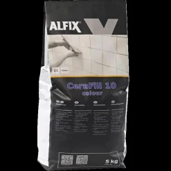Alfix CeraFill 10 Colour flisefuge 5 kg lysegrå