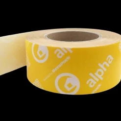Alpha dampspærretape gul 50mm x 25m