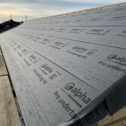 Alpha undertag MH sort 1,1 x 30 m