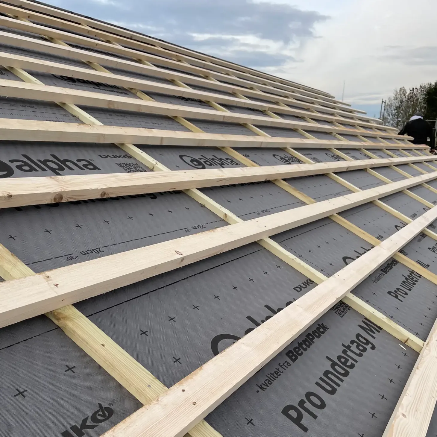 Alpha undertag ML sort/grå 1,1 x 50 m