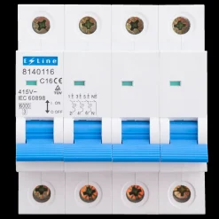 Automatsikring 3pol + N 16A