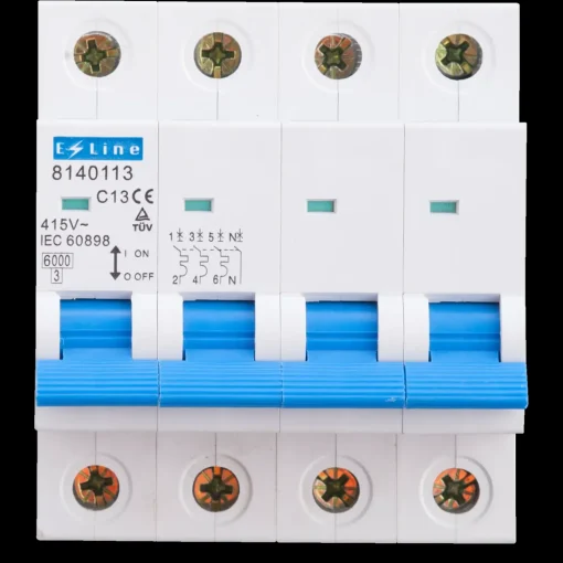 Automatsikring 3pol + N 13A