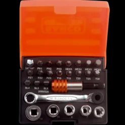 Bahco mini top-/bitssæt, 26 dele