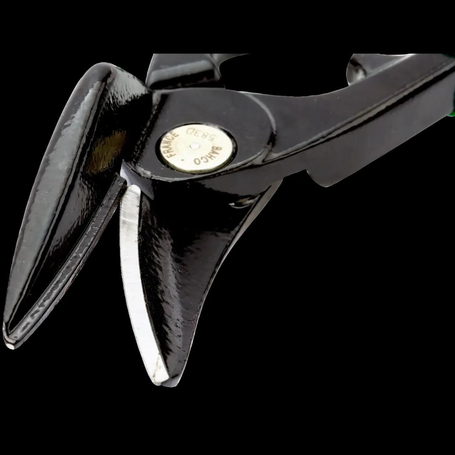 Bahco pladesaks lige og højreklip m/riflet skær