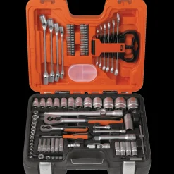 Bahco S910 topnøglesæt 1/4" og 1/2" - 92 dele