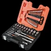 Bahco S410 topnøglesæt 1/4" og 1/2" - 41 dele