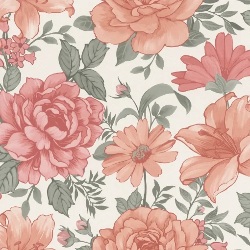Bambino XIX tapet blomster