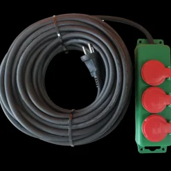 Bandit Kabelrulle 20 mtr. 3G1.5mm² med slagfast 3-stikdåse