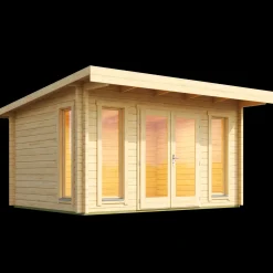Barbados medium hytte med dobbeltdør og høje vinduer 11,36 m²