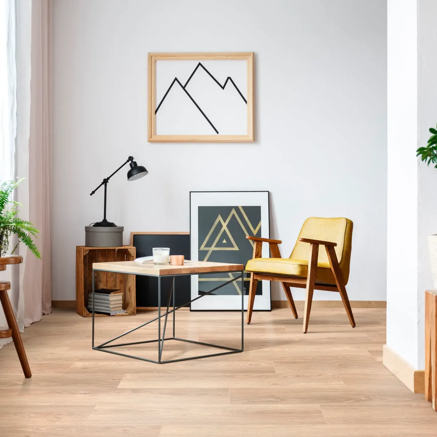 BerryAlloc Cadenza Legato laminatgulv 8x214x1383 mm light neutral