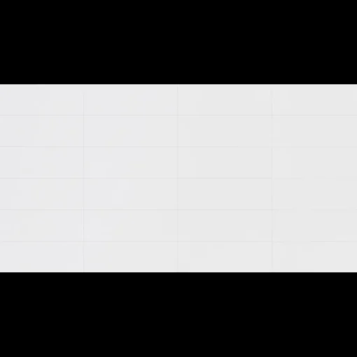 Berryalloc kitchenwall 2,2x600x1200 mm hvid sne - 10x30 cm flise
