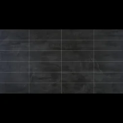Berryalloc kitchenwall 2,2x600x1200 mm sort fløjl - 10x30 cm flise