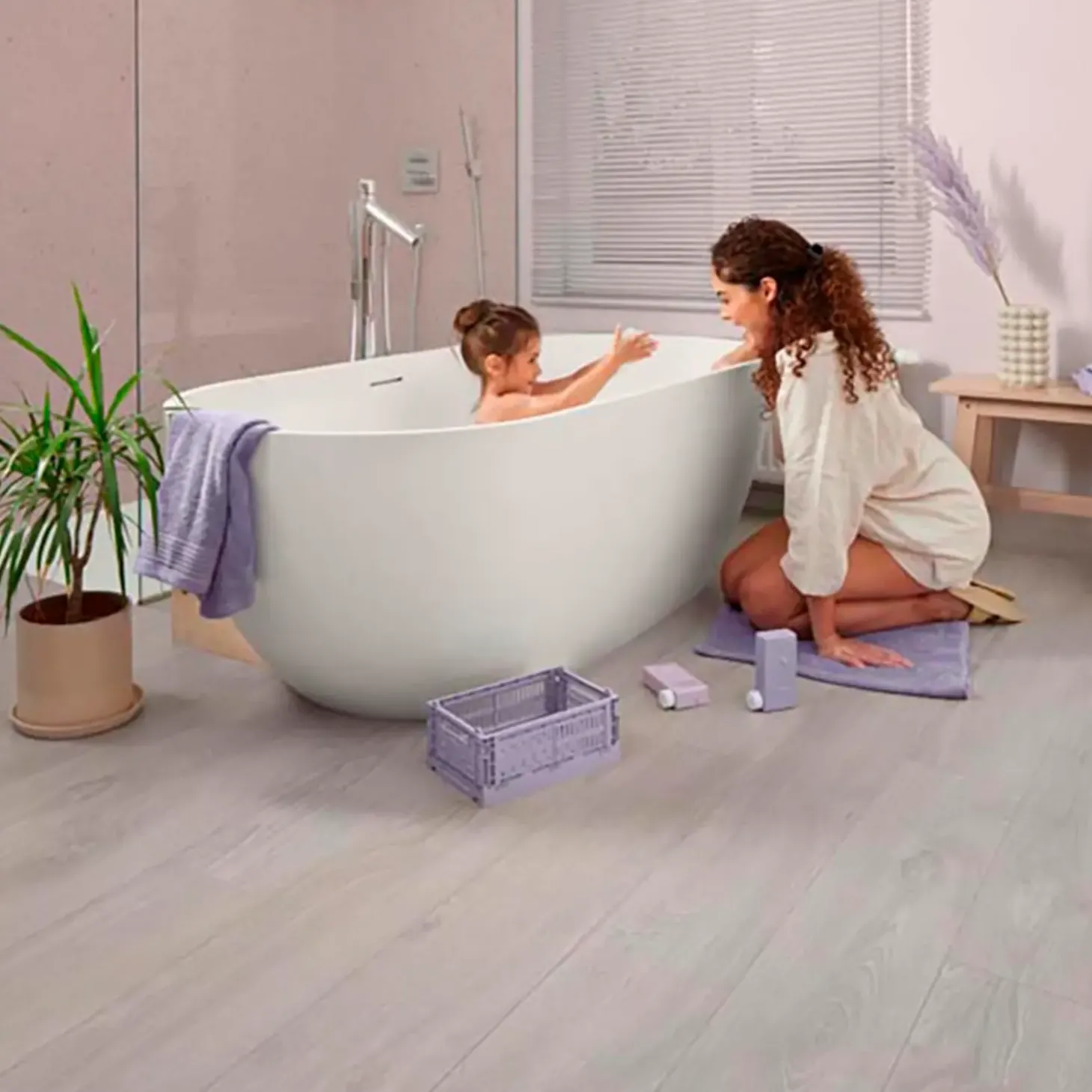 BerryAlloc Ocean+ 8 V4 laminatgulv Jazz light grey 190x1288x8 mm