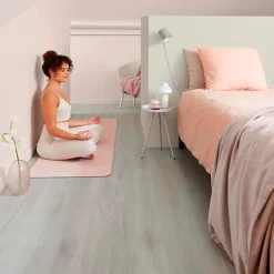 BerryAlloc Ocean+ 8 XL laminatgulv Bloom silver grey 241x2038x8 mm