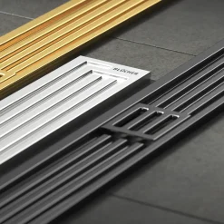 Blücher Art Deco baderumsrende 900 mm sort