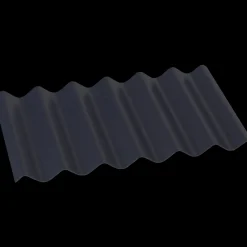Bølgeplade B7 FK sortblå 1100x570 mm