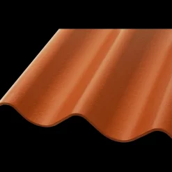 Bølgeplade B7 FK teglrød 1100 x 570 mm
