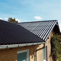 Bølgeplade B7 sortblå 1100x570 mm