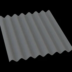 Bølgeplade B6-S FK 1090x1180 mm grå