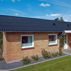 Bølgeplade B6-S FK 1090x1180 mm sortblå