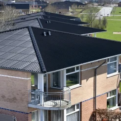 Bølgeplade B6-S FK 1090x1180 mm sortblå