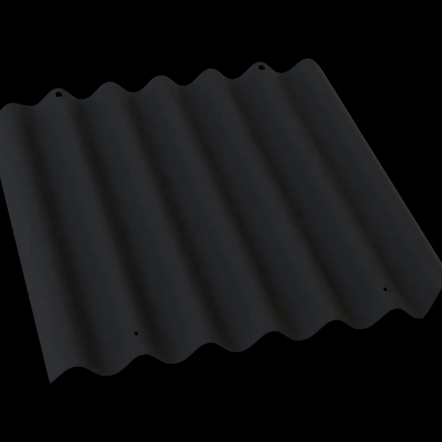 Bølgeplade B9-S Max sortblå 1167 x 1180 mm