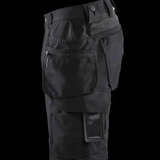 Blåklæder håndværker shorts 4-vejs stretch sort/mørk grå str. C56