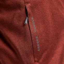 Blåklæder hættetrøje Full Zip brændt rød/sort str. 2XL