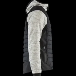 Blåklæder hybrid jakke gråmeleret/sort str. 2XL