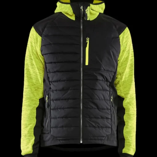 Blåklæder hybrid jakke high-vis gul/sort str. XL