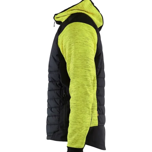 Blåklæder hybrid jakke high-vis gul/sort str. XL